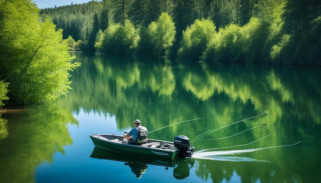 Crappie fishing techniques