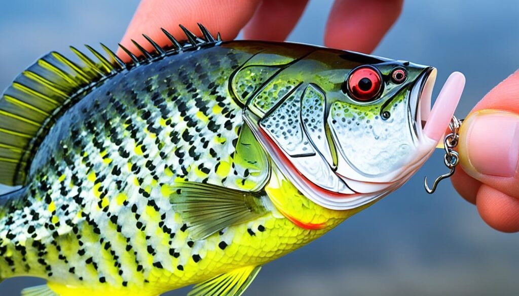 Effective crappie grub