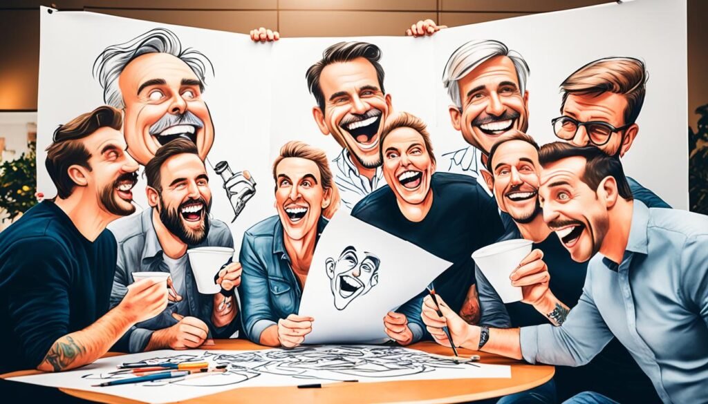 caricature artists