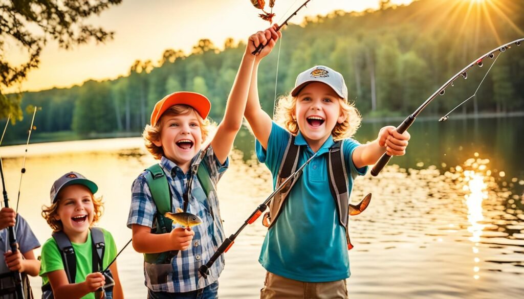 crappie fishing with kids