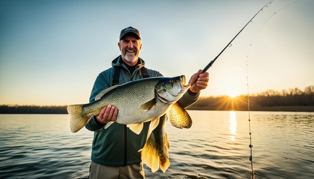 the thrill of catching big fish