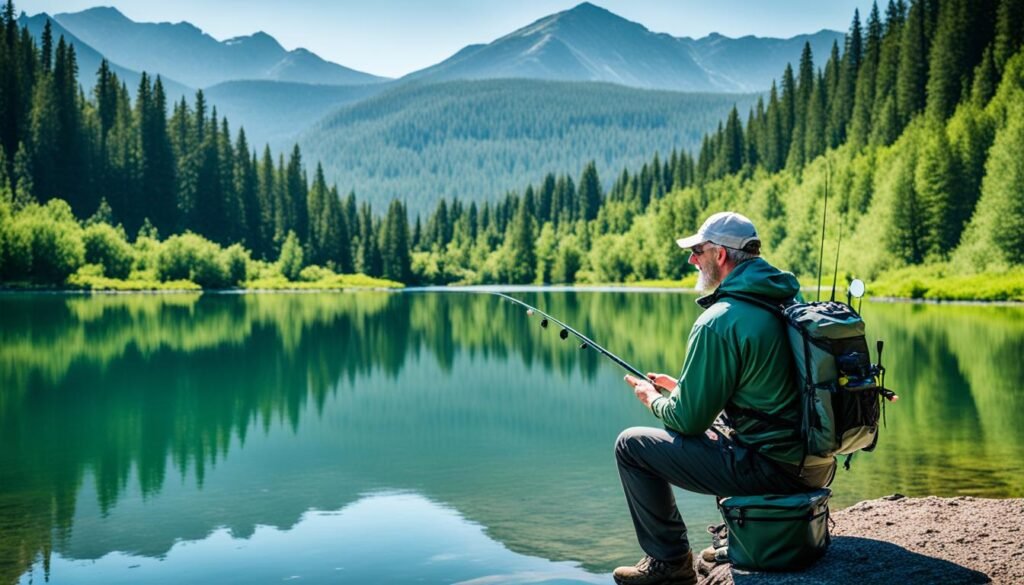 Convenient Lake Fishing