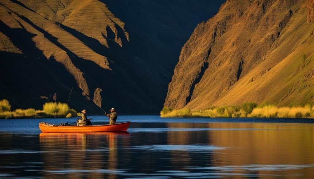 Hells Canyon Sturgeon Fishing