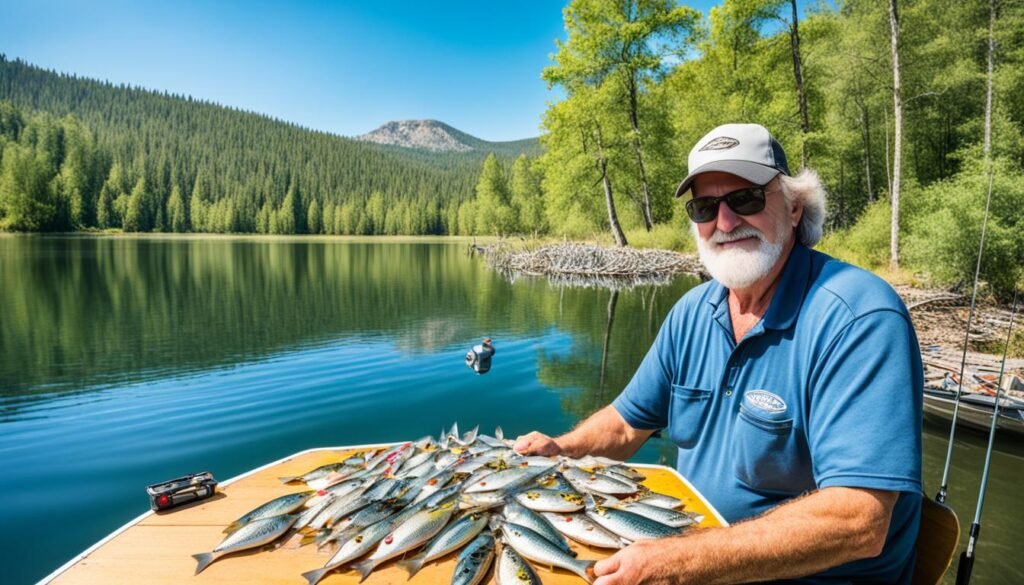 boat fishing for crappie