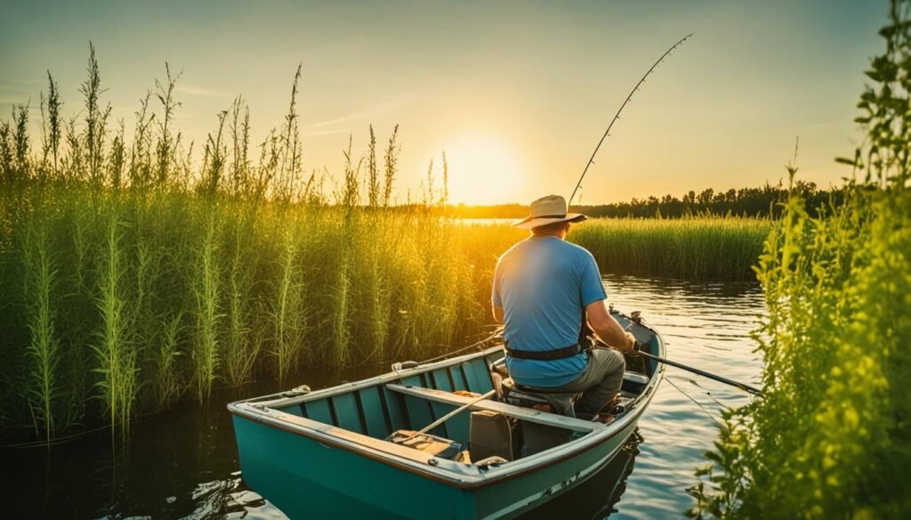 deep weedline fishing