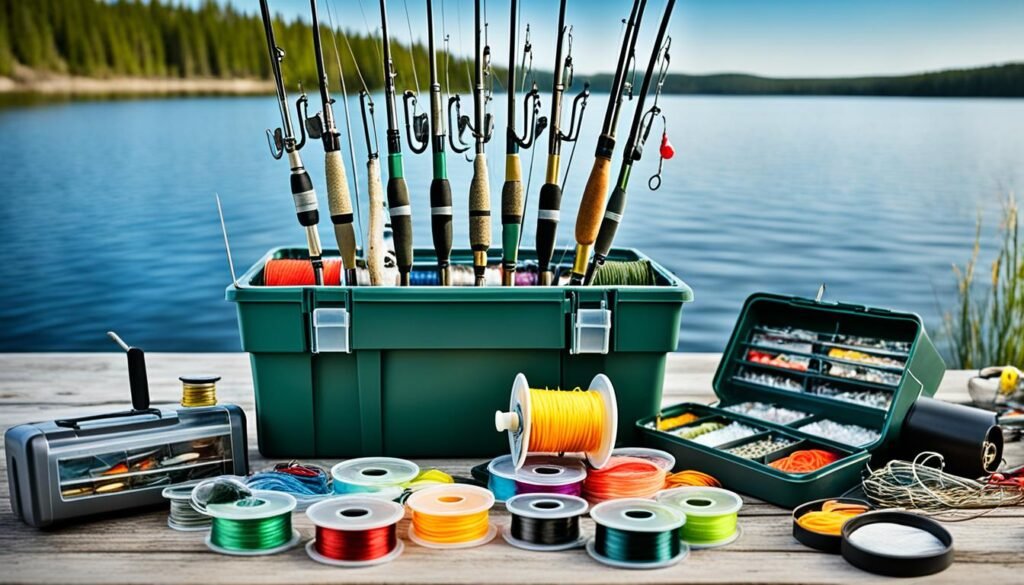 fishing gear for lake fishing