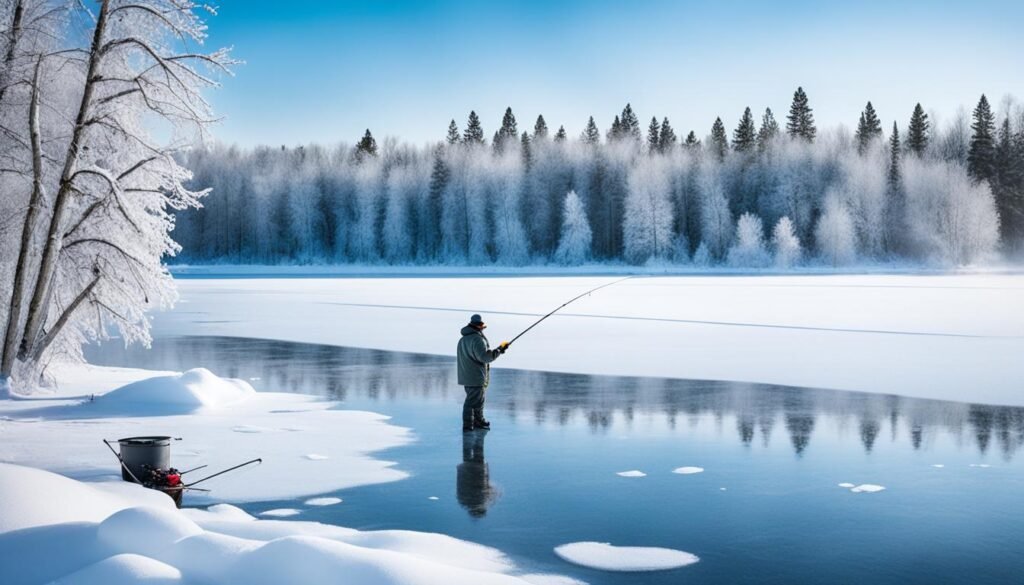 winter crappie fishing